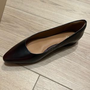 Clark’s leather flats